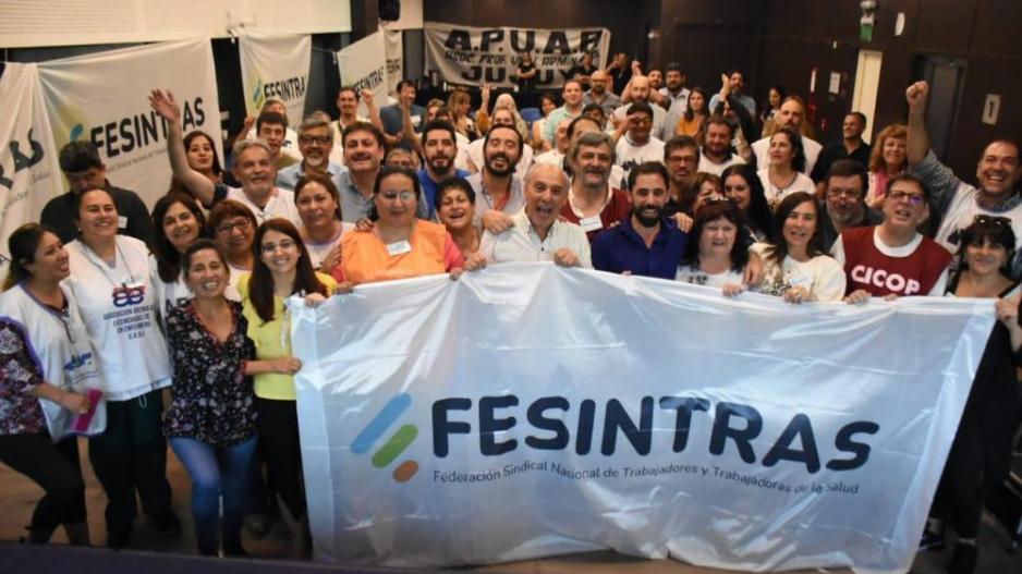 Gremios de la salud de distintas provincias nucleados en la Federación Nacional FESINTRAS movilizan el jueves 8 de junio al Ministerio de Salud de la Nación