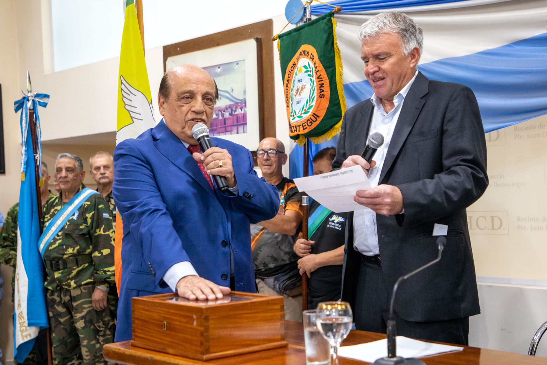 Mussi asumió su sexto mandato frente al municipio de Berazategui
