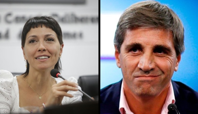 Mayra directo y sin vueltas a Caputo: «Usted tiene que dejar de gastar la plata de los jubilados para manetener el dólar y los bonos»