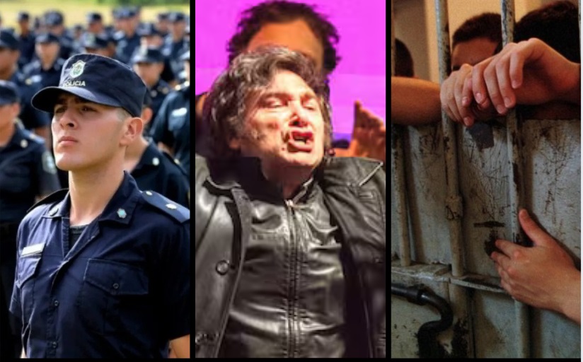 LLA, Milei y una nueva mentira: “Votan los presos y 40 mil policías no”