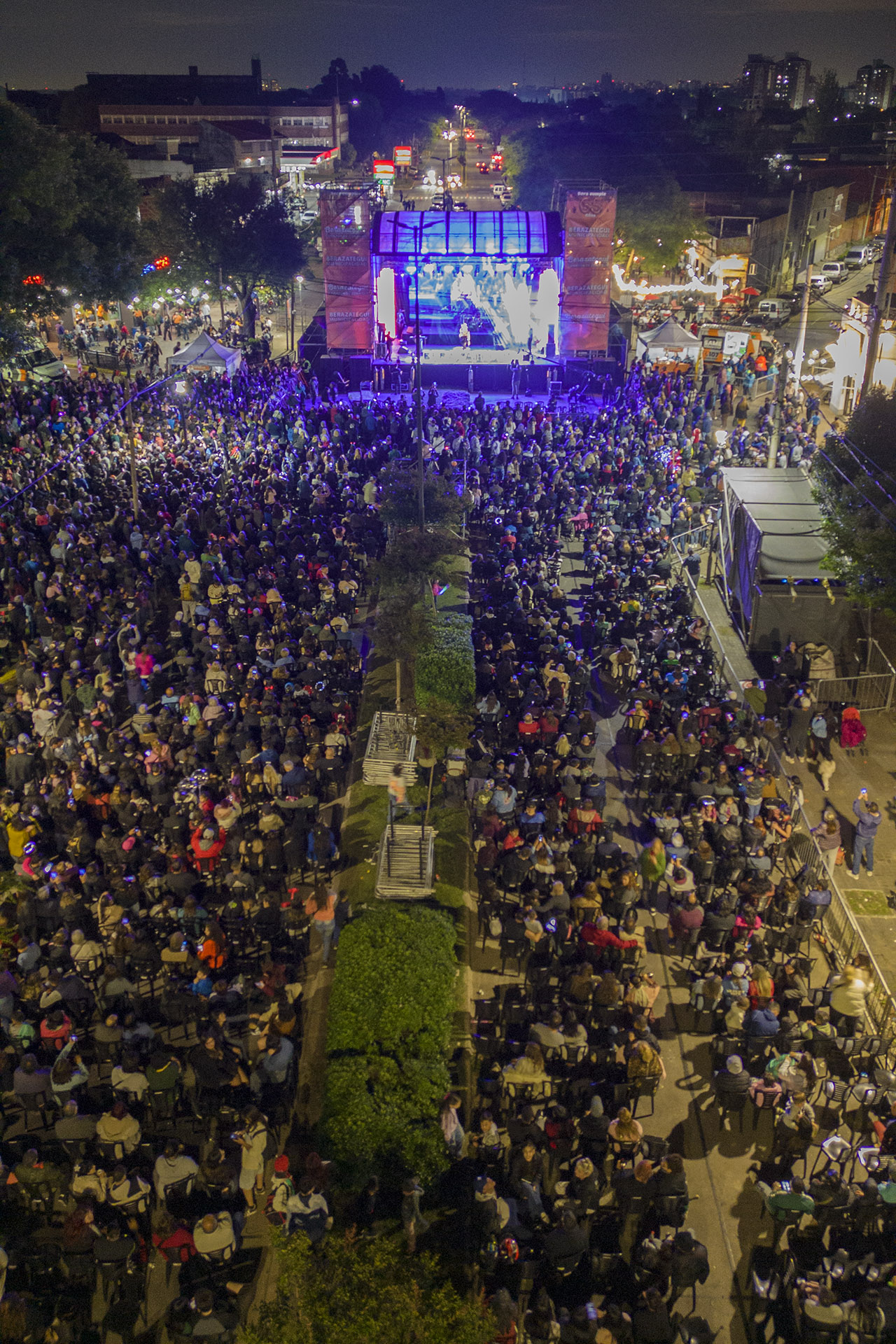 Berazategui celebró con una mega fiesta el 65° aniversario de su Autonomía