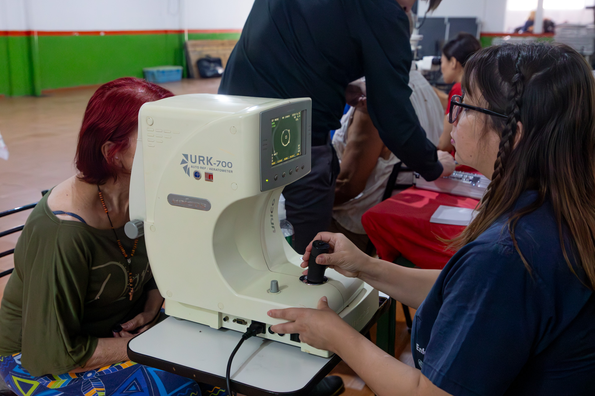 Berazategui realizó otra Jornada gratuita de Controles Oftalmológicos