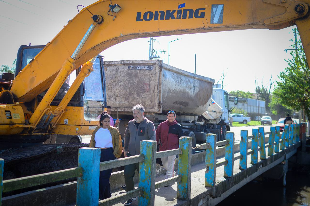Lo que dejó el temporal: Eva Mieri supervisó los trabajos de distintas áreas del municipio quilmeño
