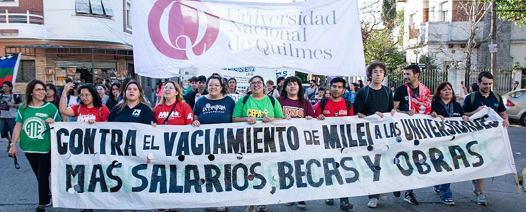 La UNQ no se apaga: Jornada histórica en defensa de la universidad pública