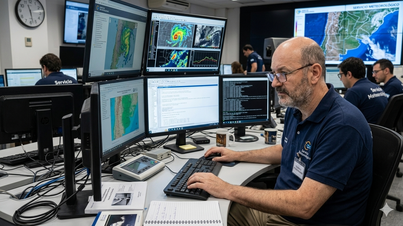 Un Sturzenegger suelto en el Servicio Meteorológico: «Son sueldos que pagan otras familias»