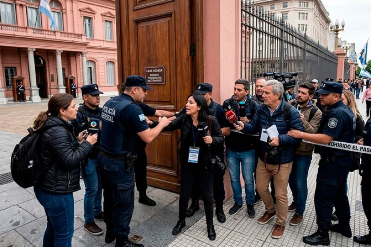 El Gobierno contra el periodismo: la Justicia investiga la denuncia por «revelar secretos» en Casa Rosada