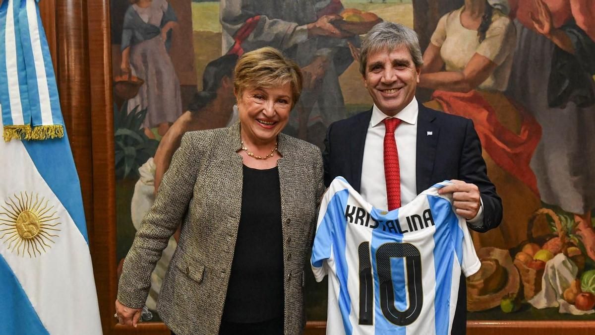 Histórica visita del FMI: Kristalina Georgieva llegó a la Argentina y elogió el rumbo económico de Milei