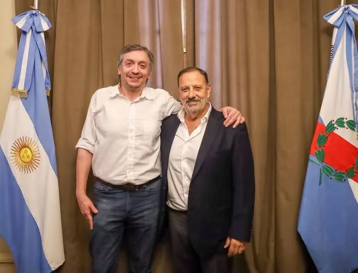 La Rioja: Ricardo Quintela recibió a Máximo Kirchner y abre una conversación con La Cámpora para 2027