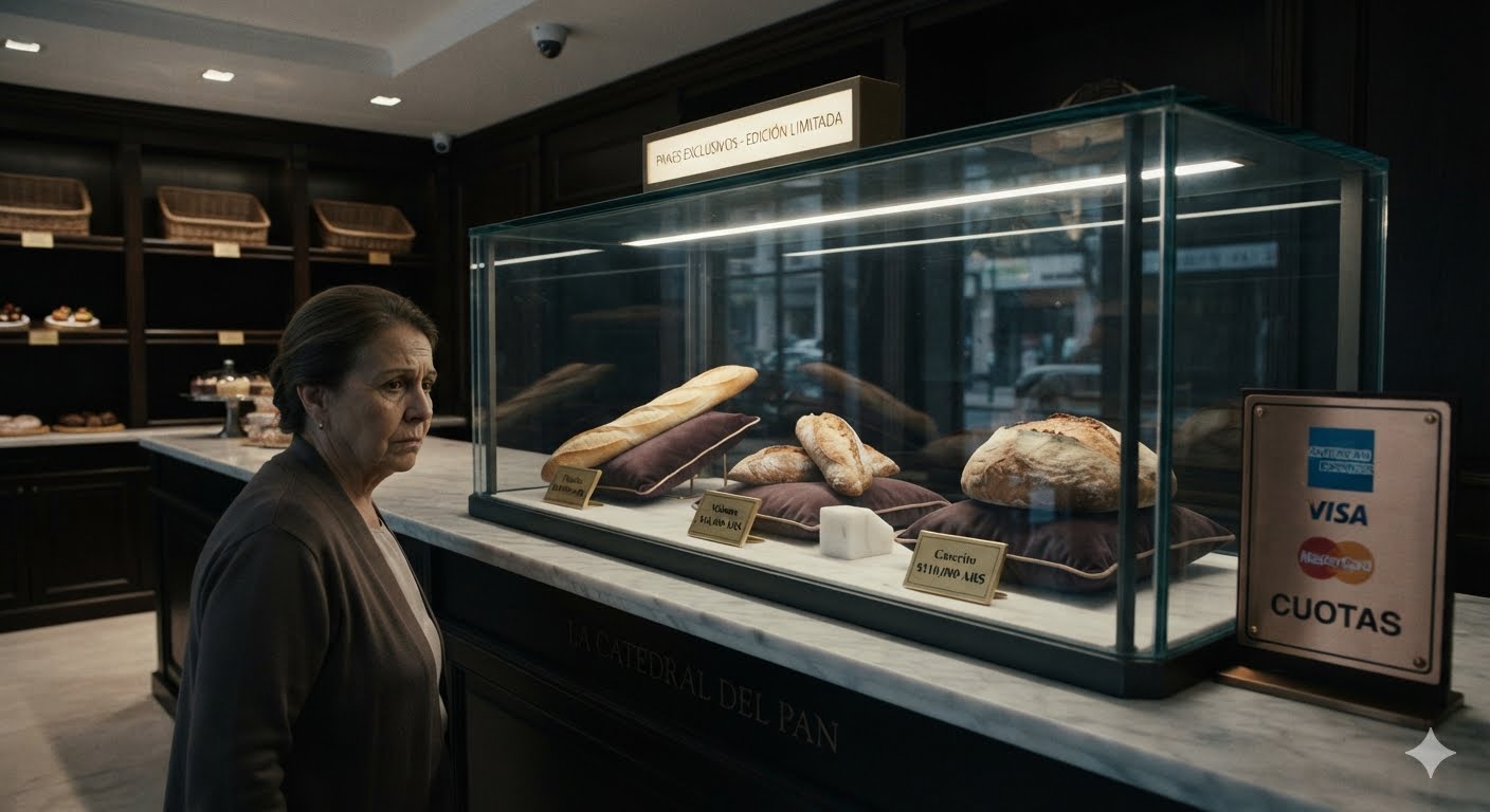 El plan económico más cruel: el consumo de pan cayó 60% y cerraron casi 3.000 panaderías en todo el país