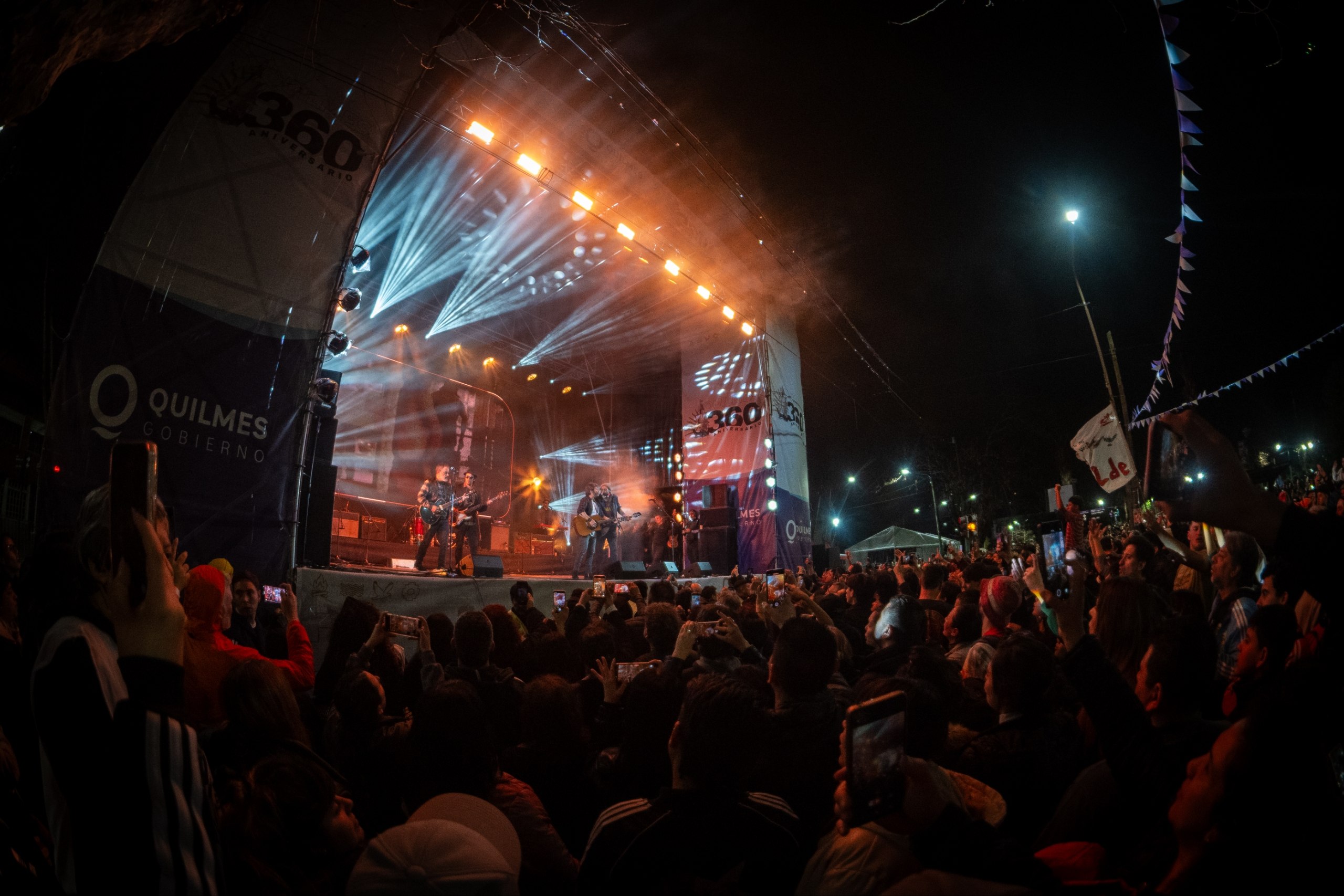 Multitudinaria fiesta para celebrar los 360 años de la ciudad de Quilmes
