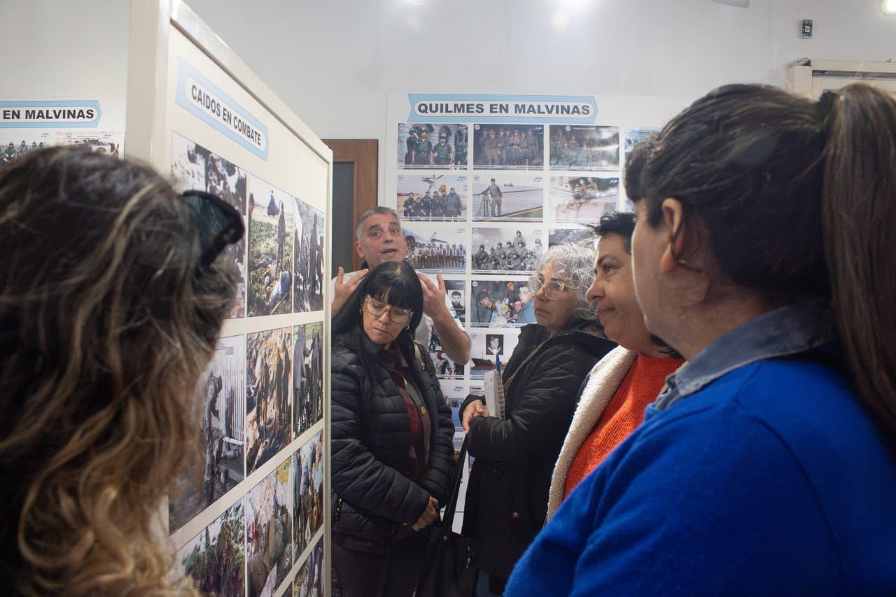 Malvinas Argentinas: Capacitación para agentes municipales en el Centro de Veteranos de Guerra de Malvinas Quilmes