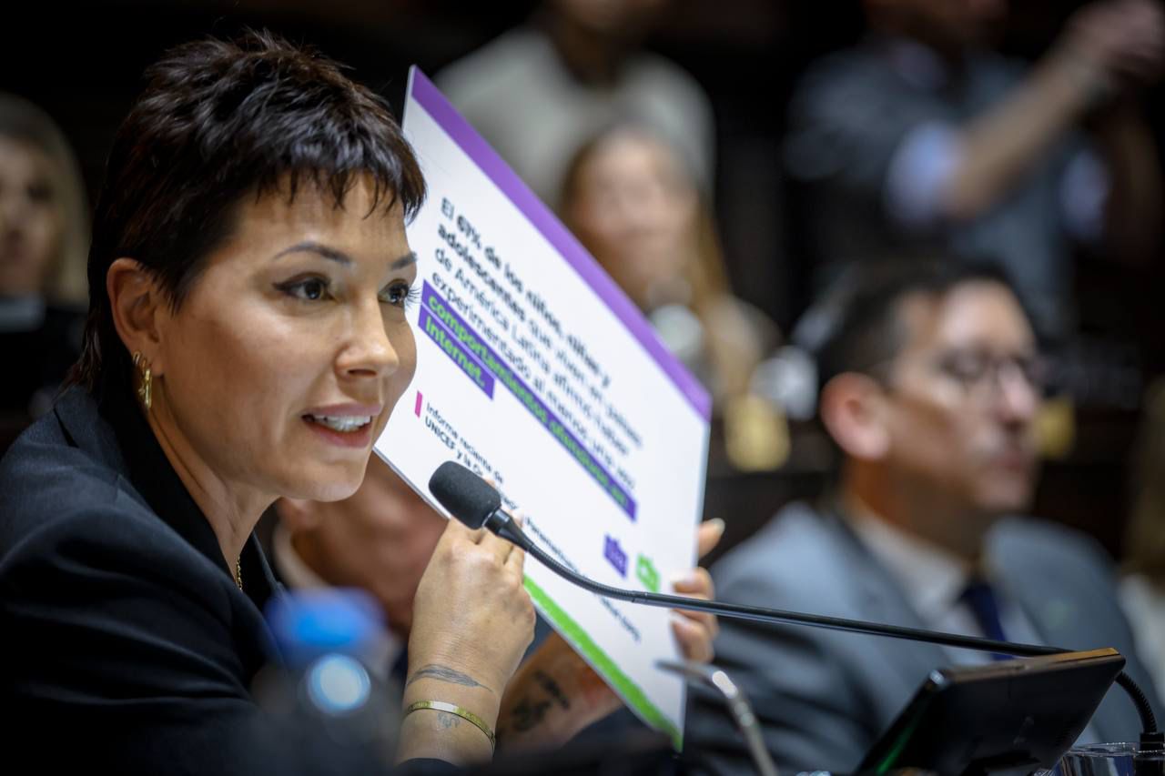 Mayra destacó la aprobación de la Ley Ema: «Buscamos proteger a nuestras infancias»