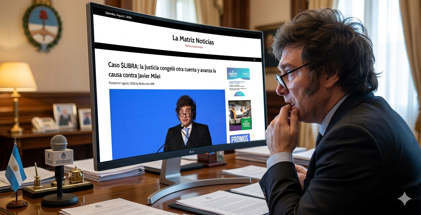 Caso $LIBRA: la Justicia congeló otra cuenta y avanza la causa contra Javier Milei