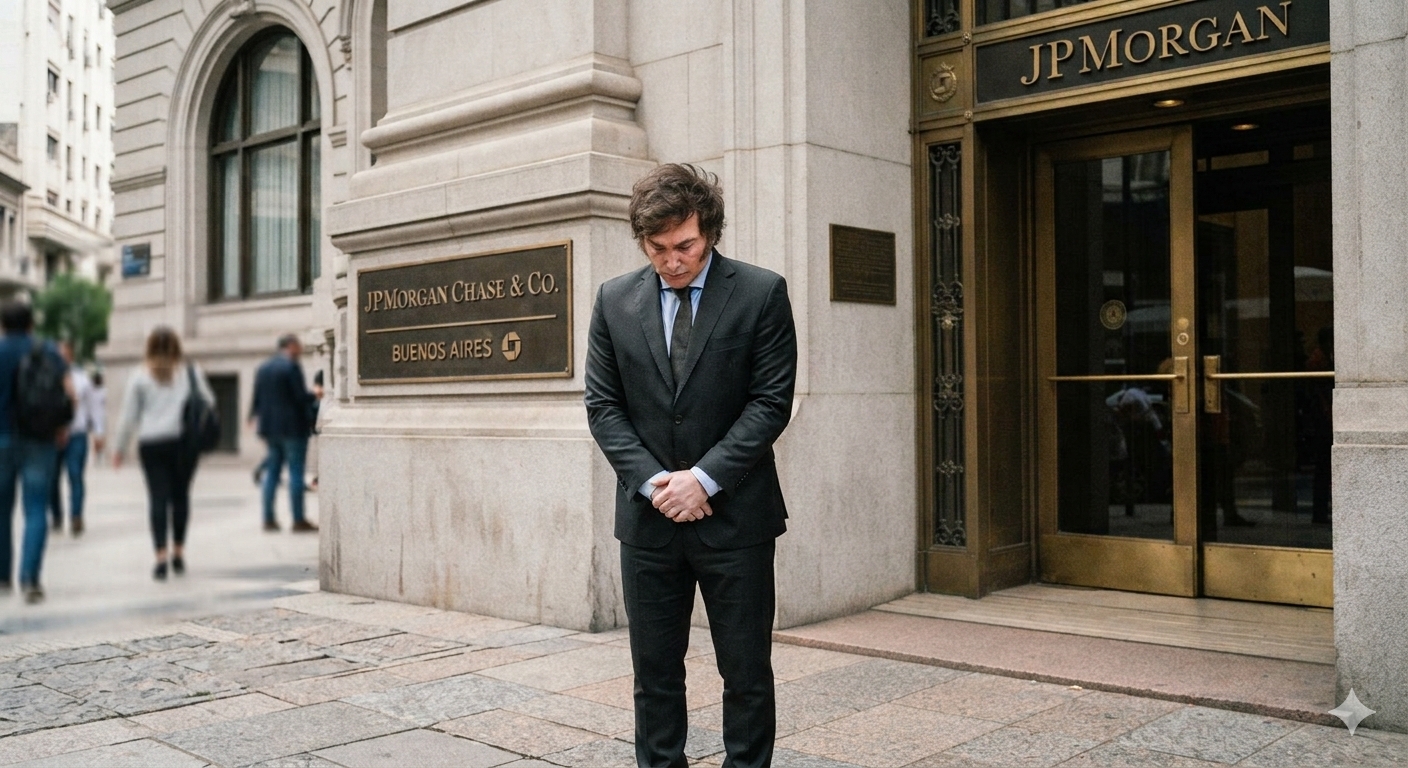 JP Morgan terrorista: El gigante bancario anticipó que Argentina va directo a una recesión