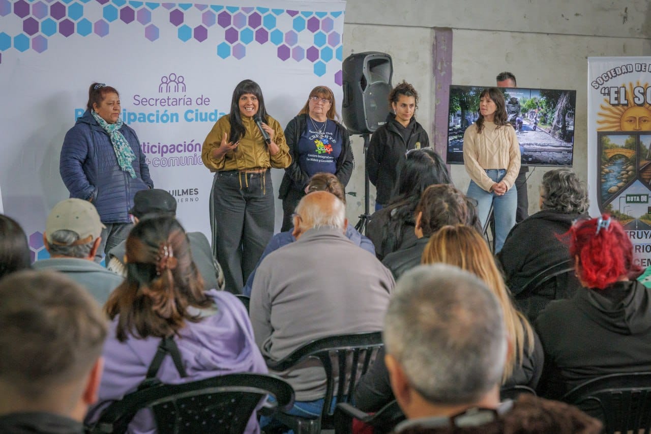 100% fondos propios: El municipio de Quilmes anunció la construcción de 15 nuevas cuadras en el barrio El Sol de San Francisco Solano