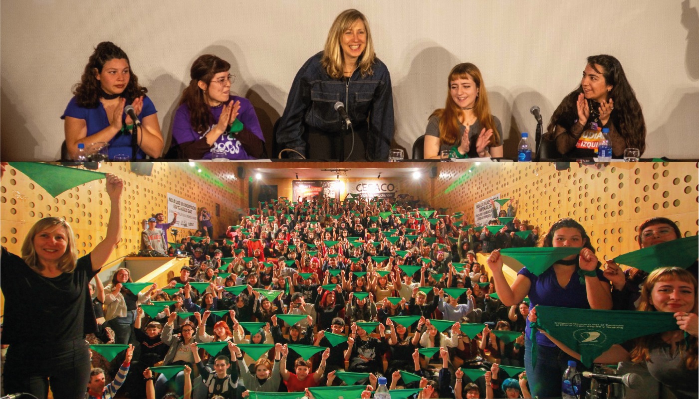 Myriam Bregman encabezó un encuentro con más de 400 jóvenes y estudiantes en la Universidad Nacional de Lanús