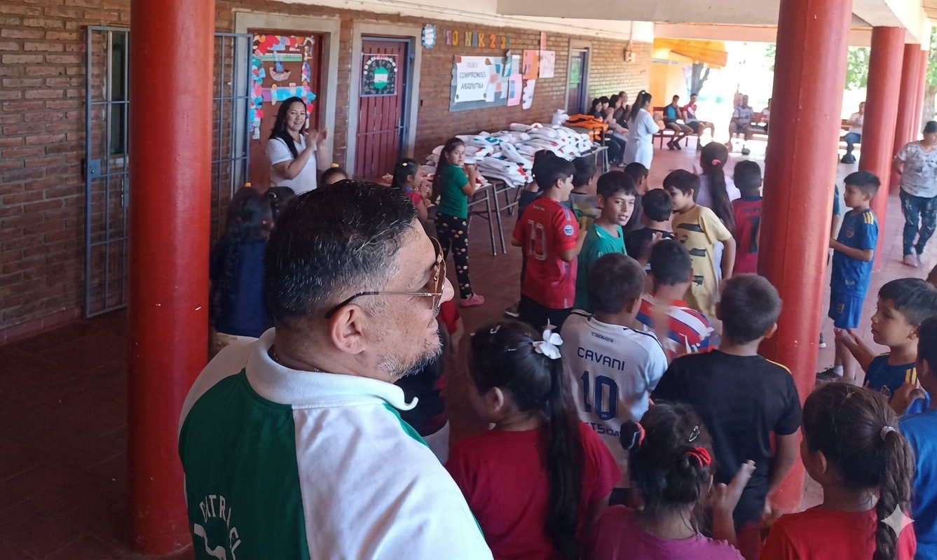 Solidaridad y federalismo: La Agrupación 17 de Noviembre llevó donaciones a más de 150 chicos en un pueblo de Misiones