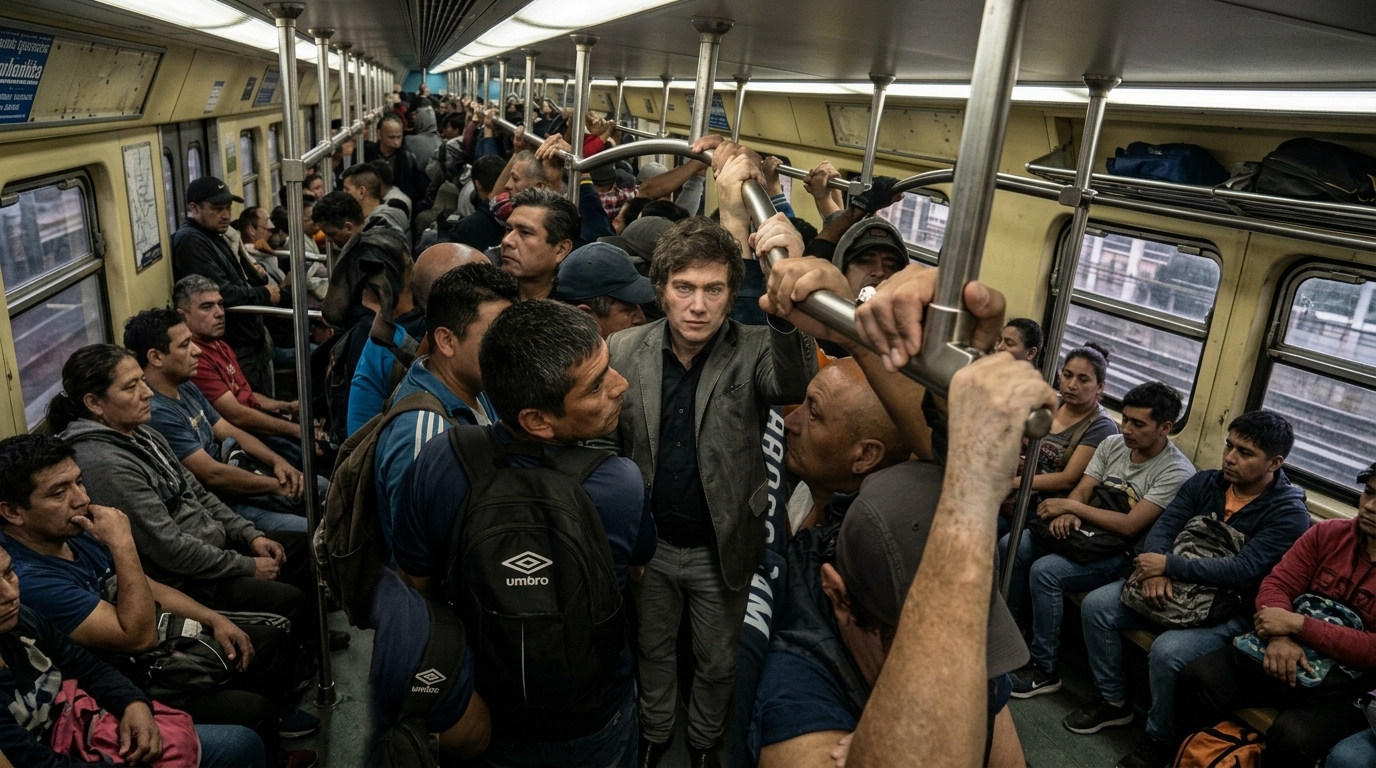 Milei en baja: Casi el 60% de los bonaerenses desaprueba su gestión